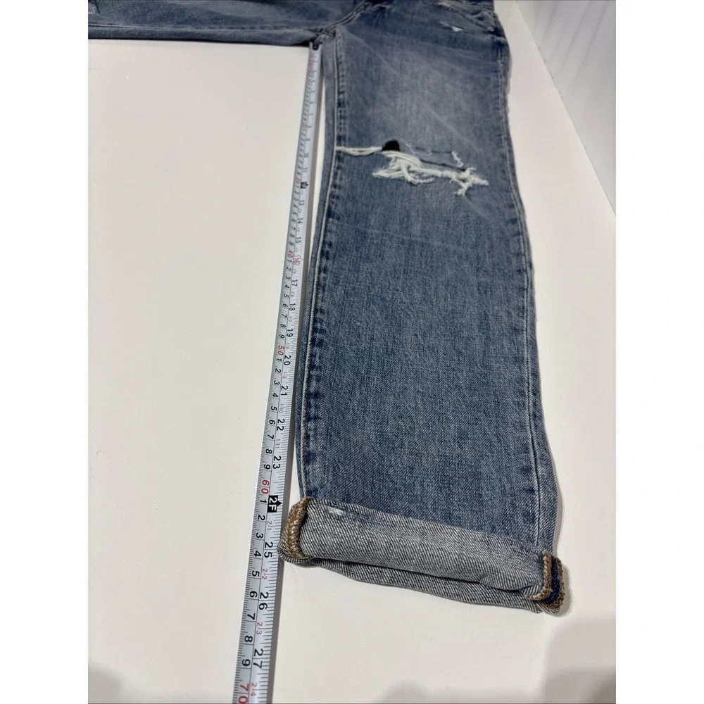 Pistola Stevie High Rise Relaxed Roller‎ Jeans Color Grand Size 25 NWT $178